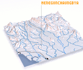 3d view of Menēgonchaungbya