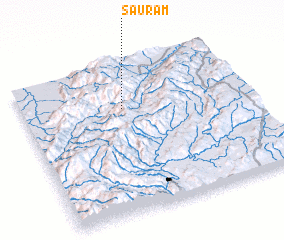 3d view of Sau-ram