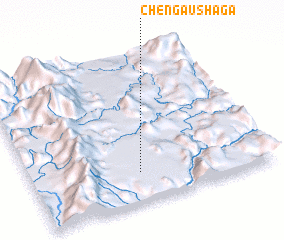 3d view of Chengau Shaga