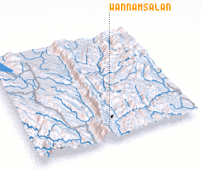 3d view of Wān Namsa-lan