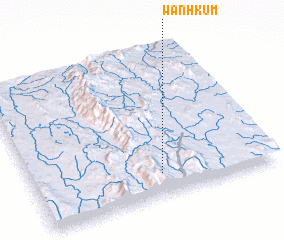 3d view of Wān Hkum