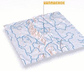 3d view of Wān Makhok