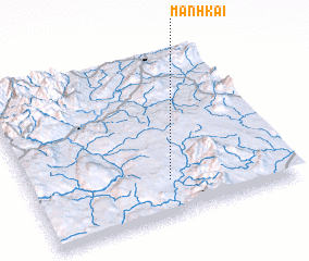 3d view of Mān Hkai