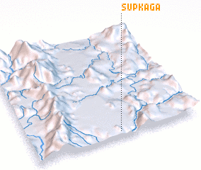 3d view of Supka Ga