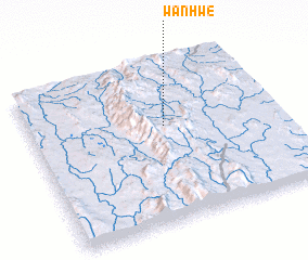 3d view of Wān Hwè