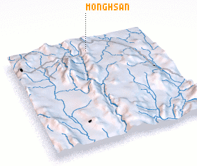 3d view of Möng Hsan