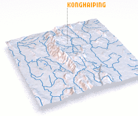 3d view of Konghai-ping