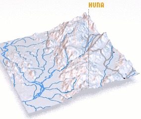 3d view of Huna