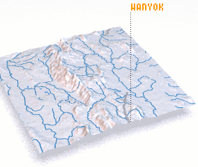 3d view of Wān Yok