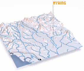 3d view of Myaing