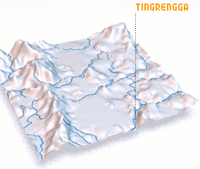 3d view of Tingreng Ga