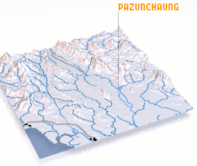 3d view of Pazunchaung