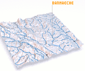 3d view of Ban Mae Che