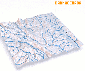 3d view of Ban Mae Chaba