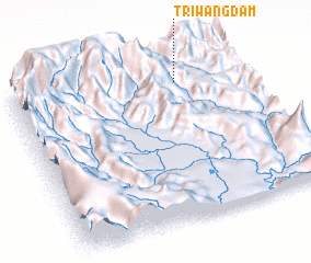 3d view of Triwangdām