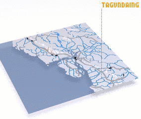 3d view of Tagundaing