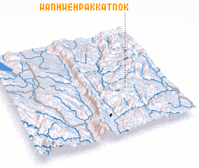 3d view of Wān Hwè-hpakkat-nòk