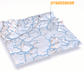 3d view of Kyawng-hkam