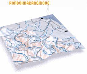 3d view of Pondokkaranginoue