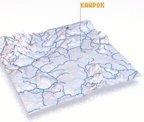 3d view of Kaw-pōk