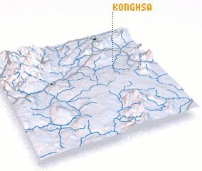 3d view of Kōng-hsa