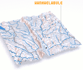 3d view of Wān Hwè-la-bu-lè