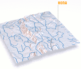 3d view of Honā