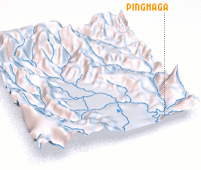 3d view of Pingma Ga