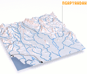 3d view of Ngapyawdaw