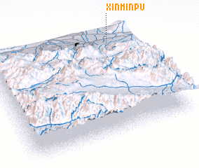 3d view of Xinminpu