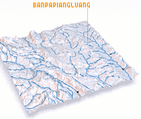 3d view of Ban Pa Piang Luang