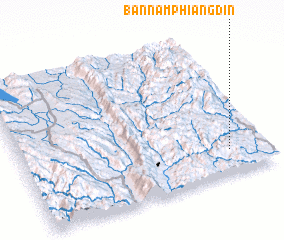 3d view of Ban Nam Phiang Din