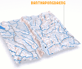 3d view of Ban Tha Pong Daeng