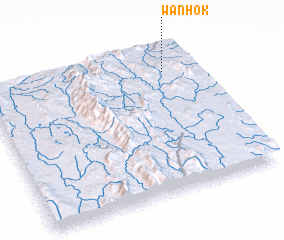 3d view of Wān Hok