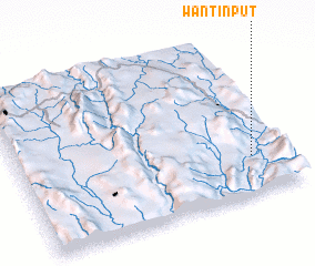 3d view of Wān Tinput