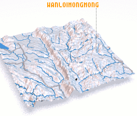 3d view of Wān Loi-mōngmöng