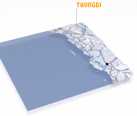 3d view of Taungdi