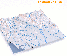 3d view of Ban Mae Khatuan