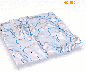 3d view of Makka