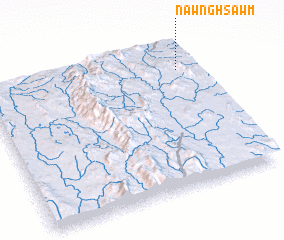 3d view of Nawng-hsawm