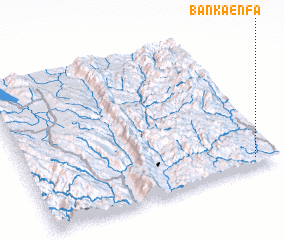 3d view of Ban Kaen Fa