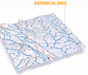 3d view of Ban Mae La Luang