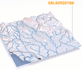 3d view of Kalaungkyaw