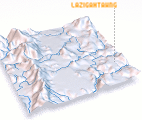 3d view of Lazi Gahtawng