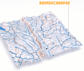 3d view of Ban Mok Cham Pae