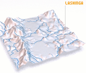 3d view of Lashin Ga