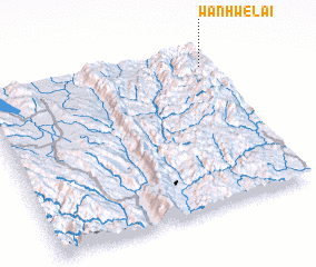 3d view of Wān Hwè-lai