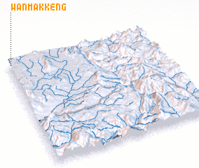 3d view of Wān Makkeng