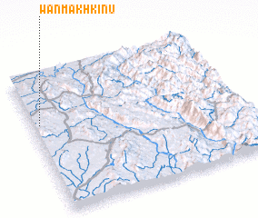 3d view of Wān Makhki-nu