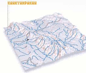 3d view of Kawkya-hpa-kaw